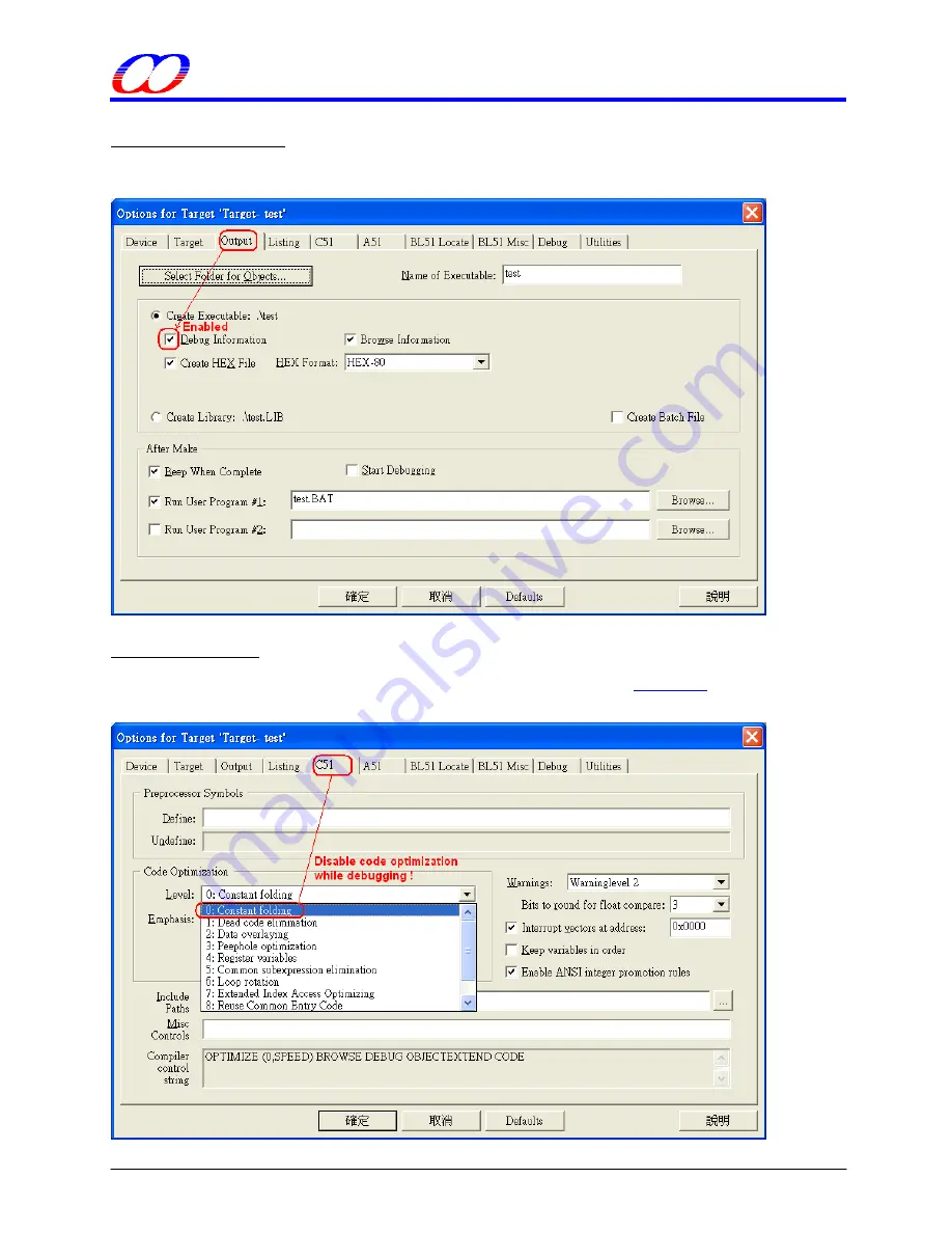 Megawin 8051 OCD ICE User Manual Download Page 9