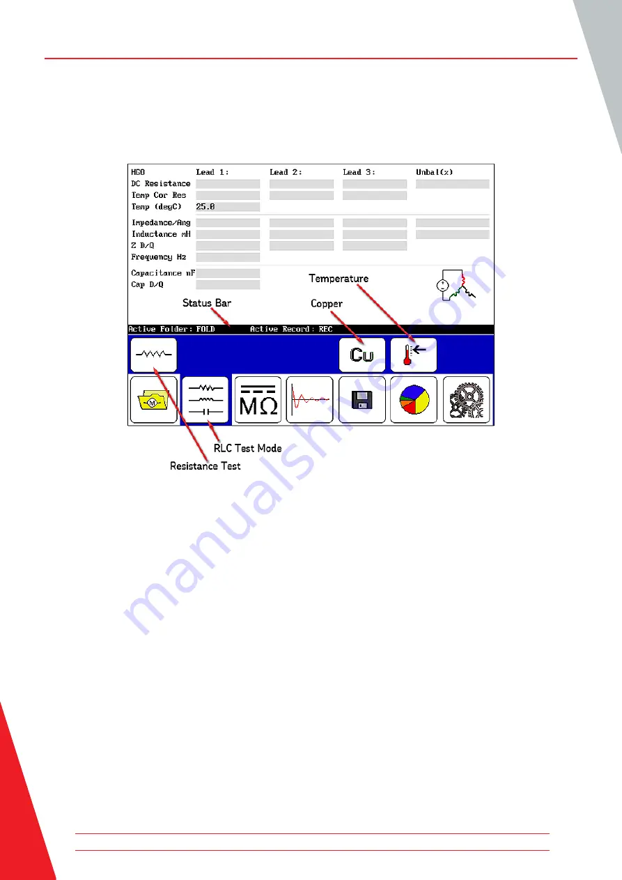 Megger Baker DX Series Quick Reference Manual Download Page 15