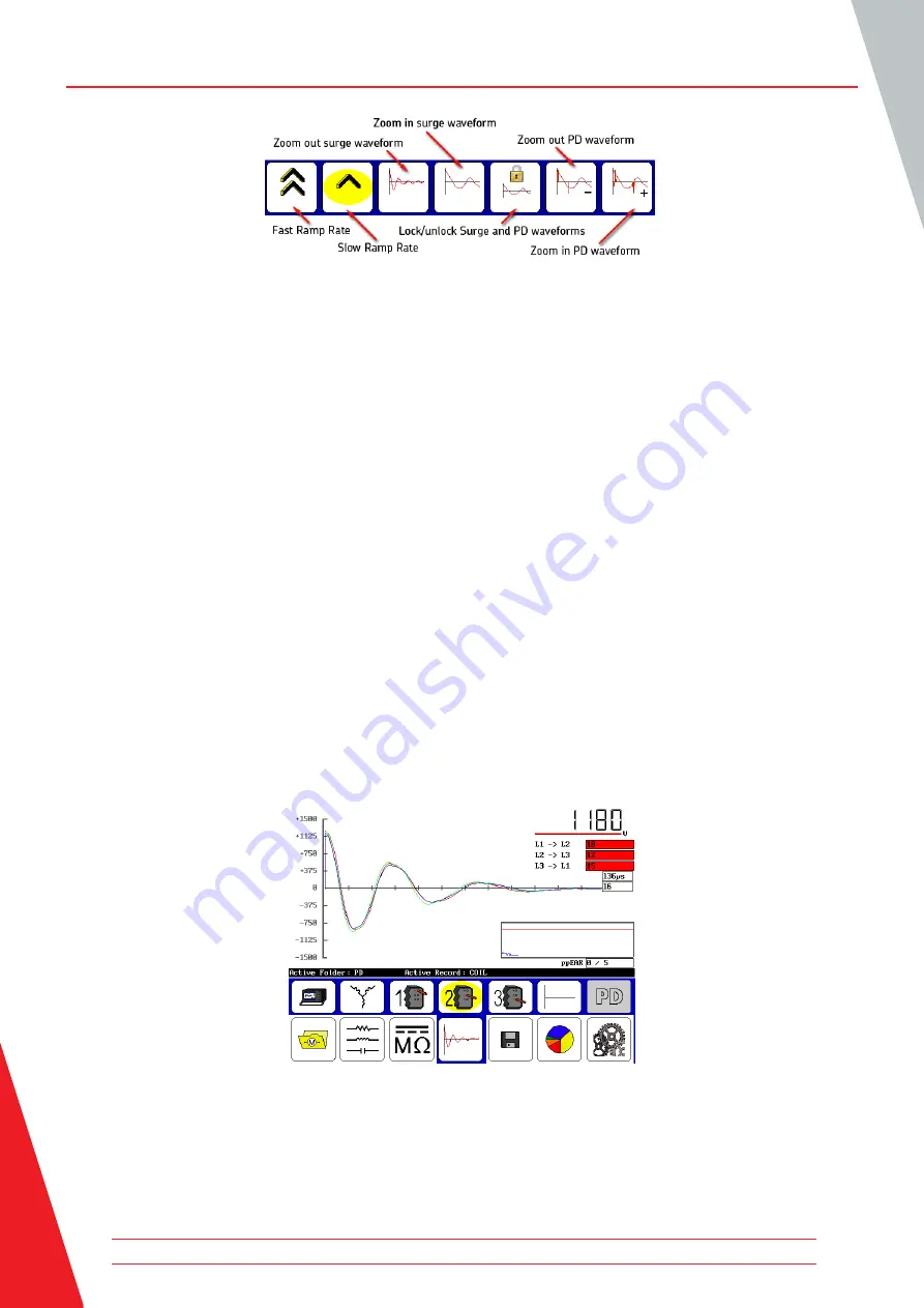 Megger Baker DX Series Quick Reference Manual Download Page 23