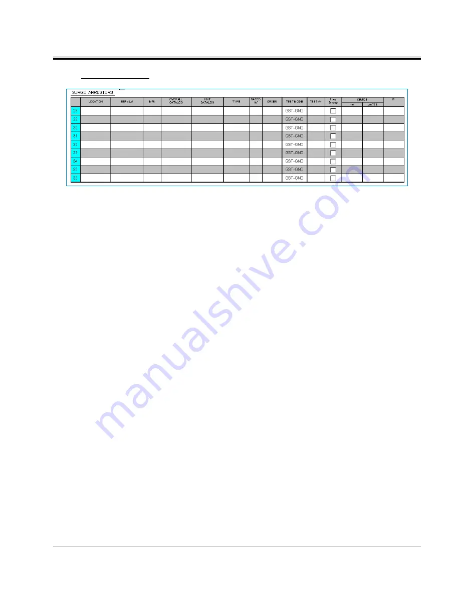 Megger DELTA4000 Instruction Manual Download Page 65