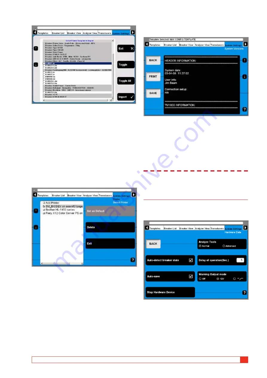 Megger TM1800 User Manual Download Page 69