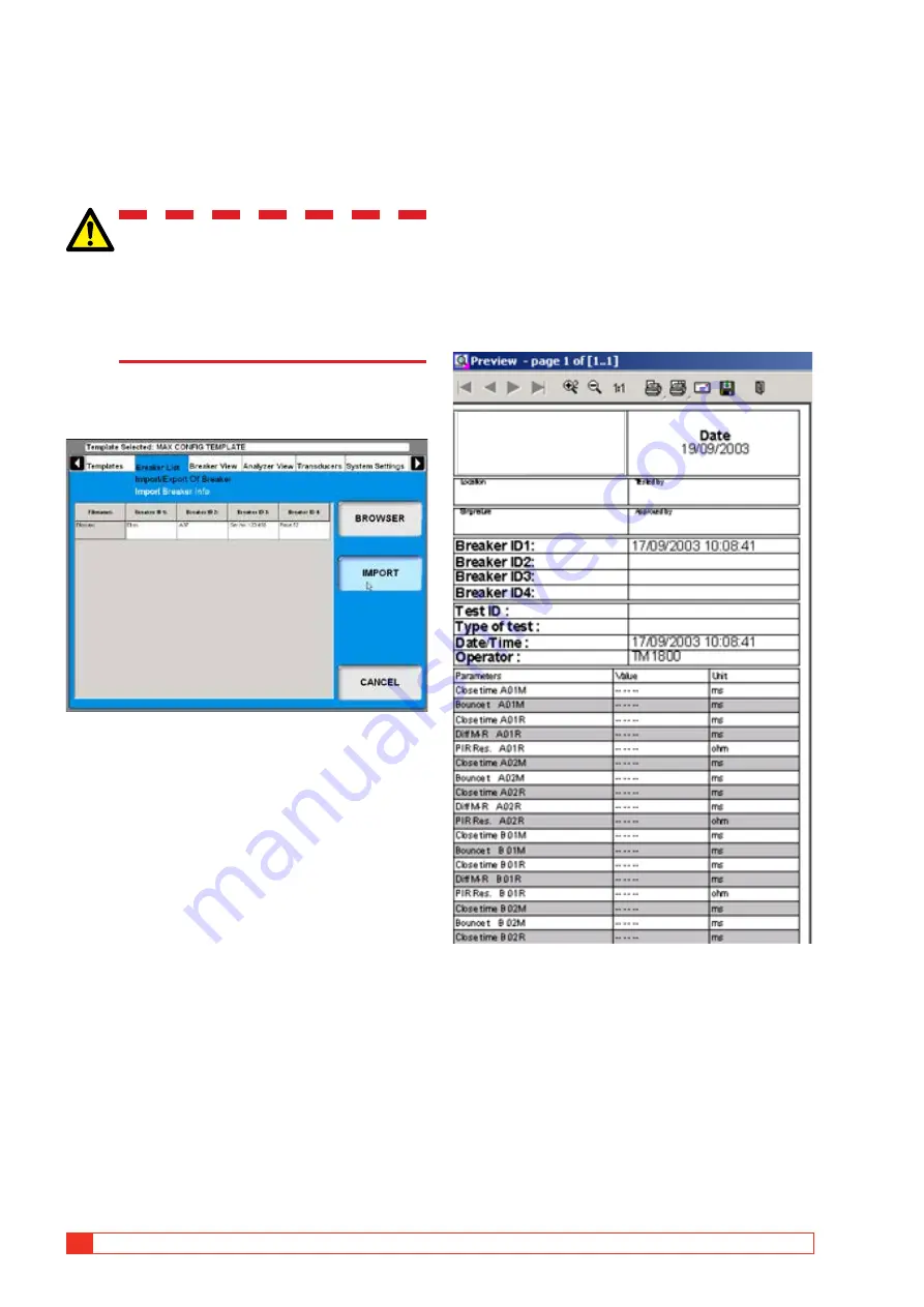 Megger TM1800 User Manual Download Page 76