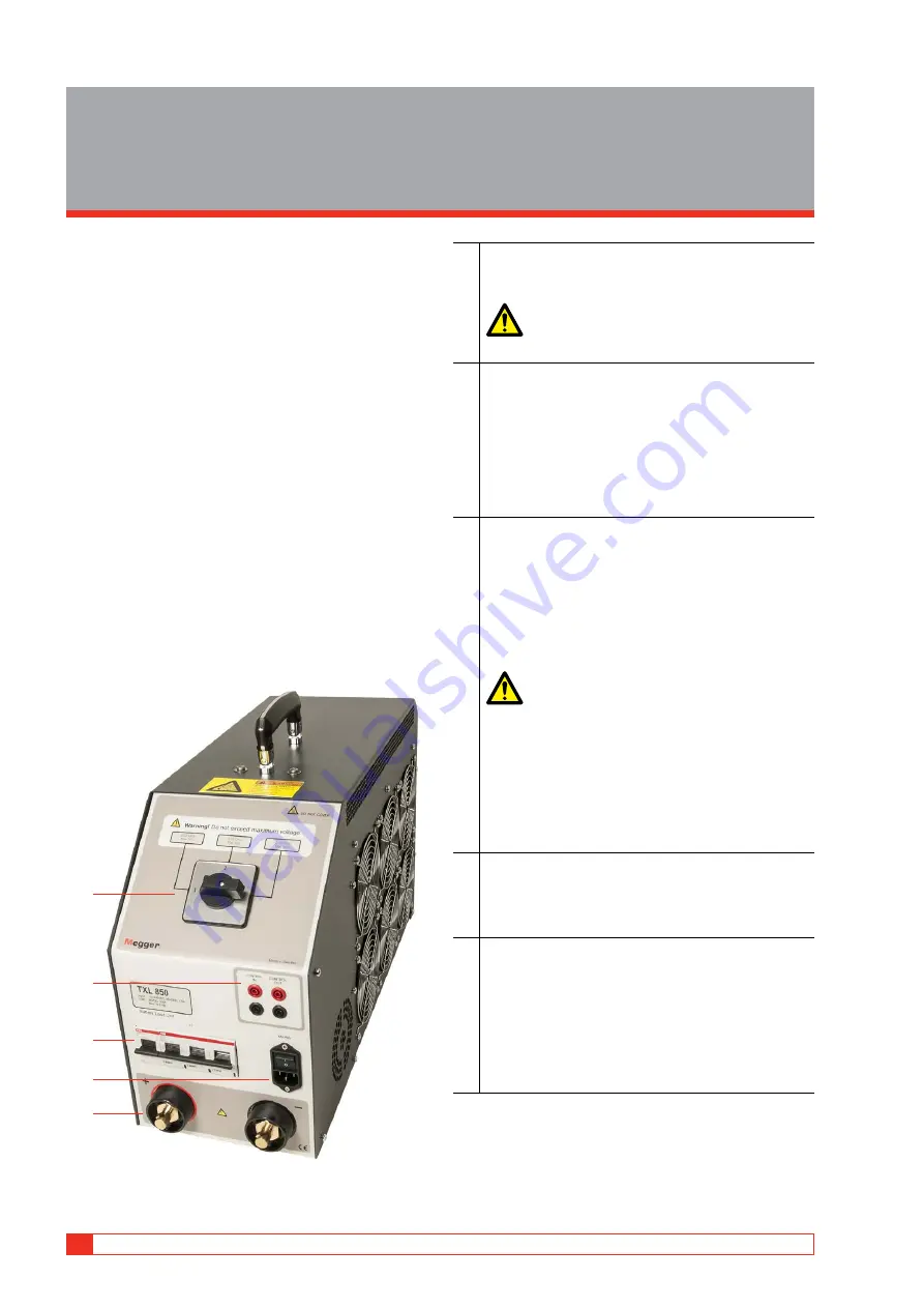 Megger TORKEL 910 Скачать руководство пользователя страница 36