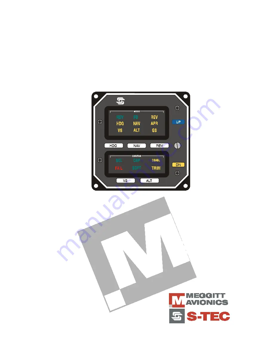 Meggitt 60-2 Operating Handbook Download Page 1