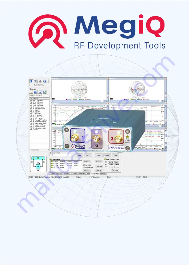 MegiQ VNA04 Series User Manual Download Page 1