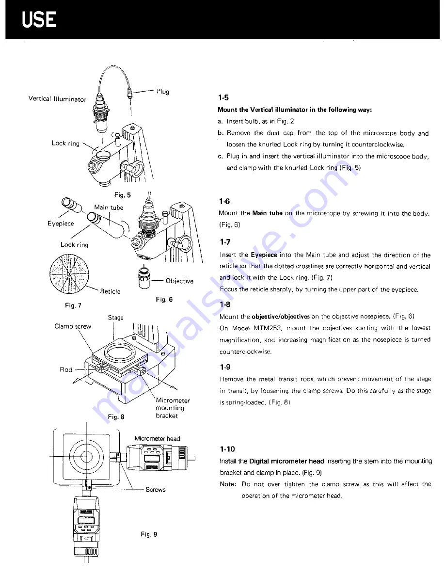 Meiji Techno MT5500 Скачать руководство пользователя страница 6