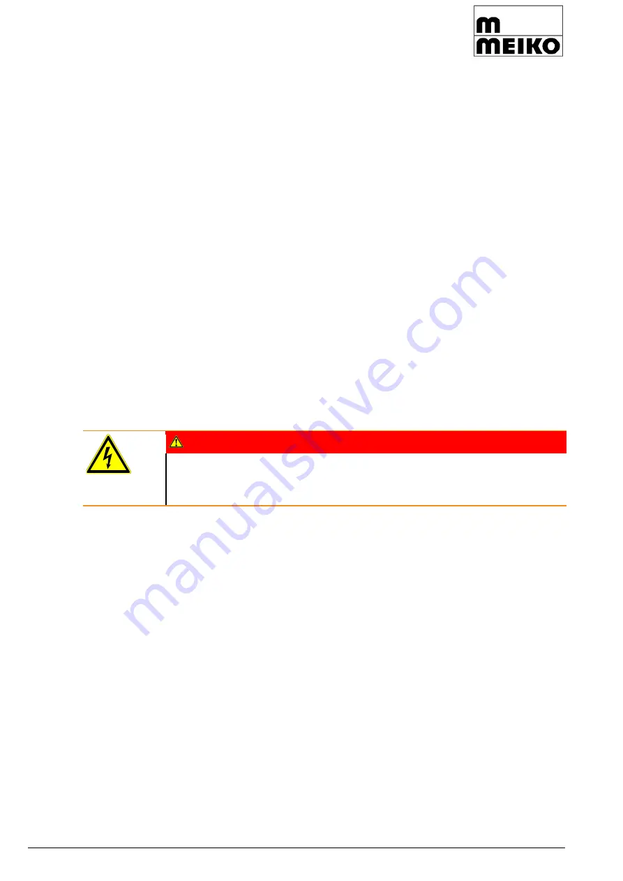 Meiko AP 80 Operating Instructions Manual Download Page 14