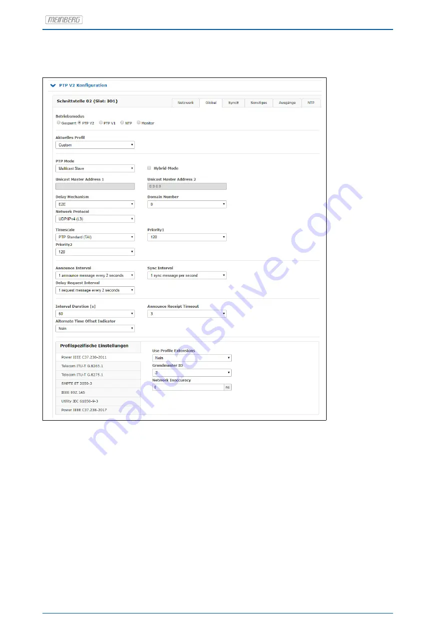 Meinberg IMS-HPS-100 Скачать руководство пользователя страница 11