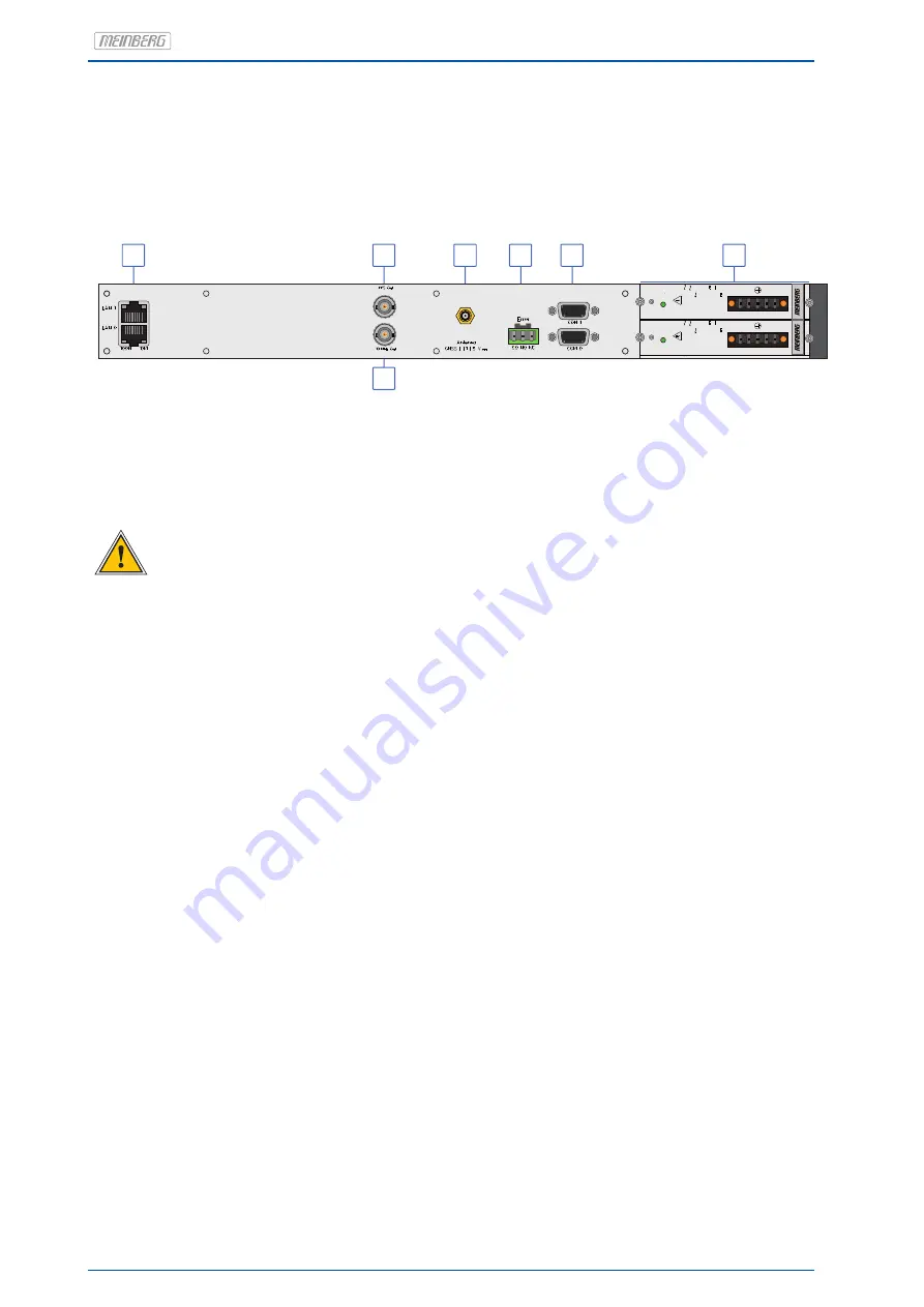 Meinberg LANTIME M300/GNS/AD10-AD10 Скачать руководство пользователя страница 21