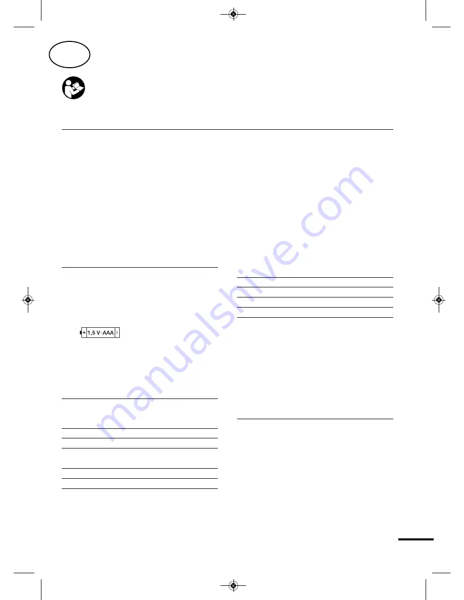 Meister BHKS 1200 LB LASER Translation Of The Original Operating Instructions Download Page 27