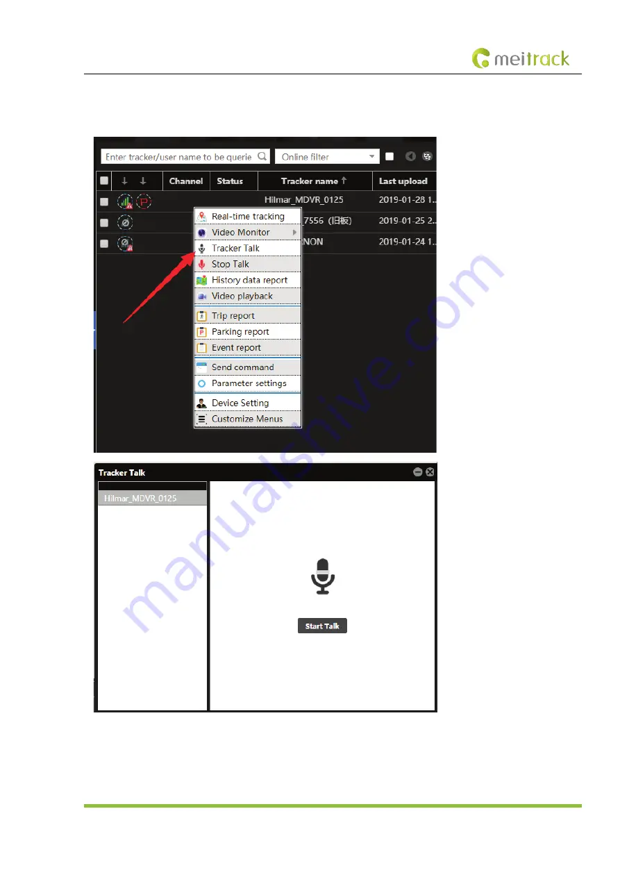 MeiTrack MD822S User Manual Download Page 34