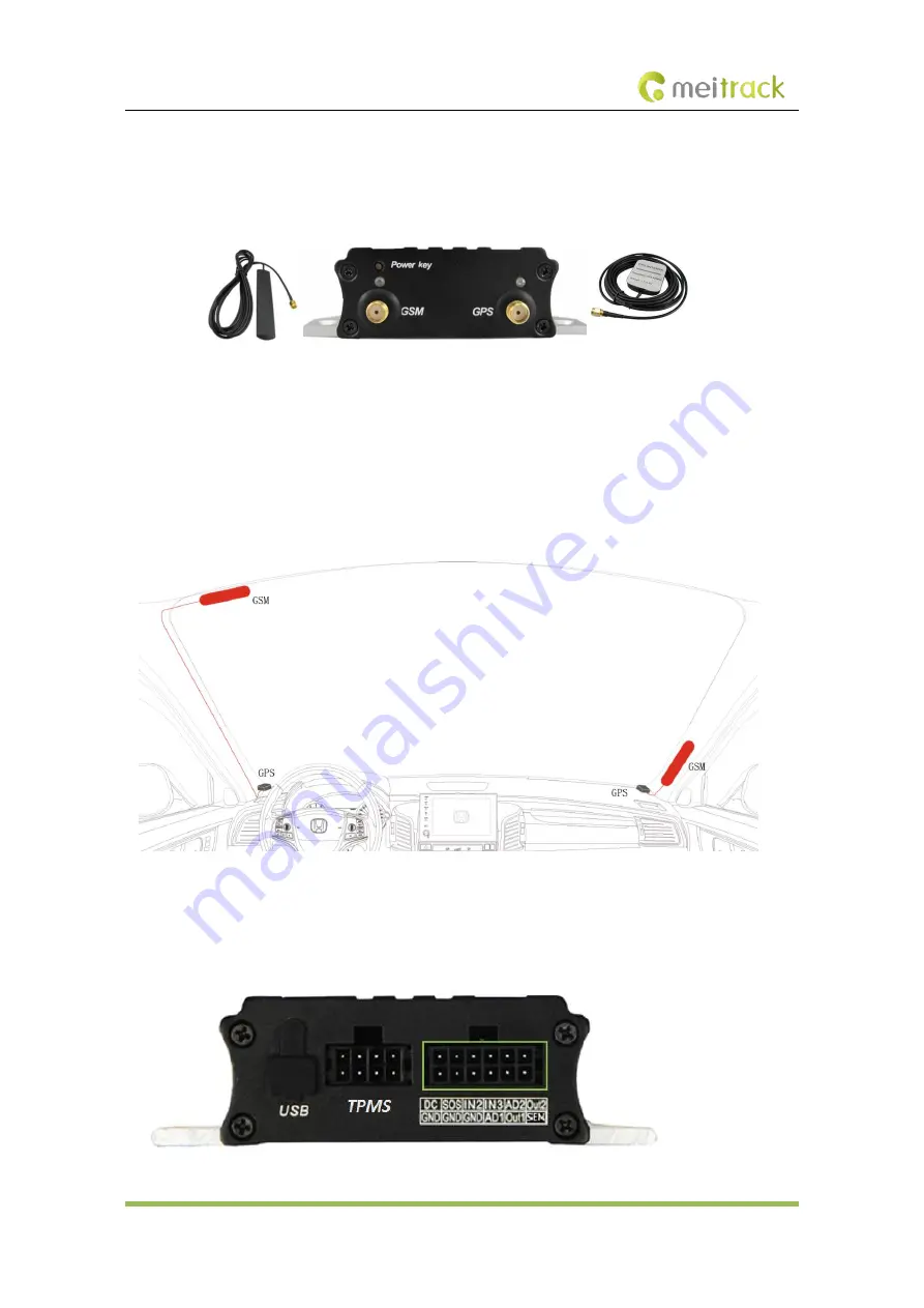 MeiTrack T400G User Manual Download Page 9