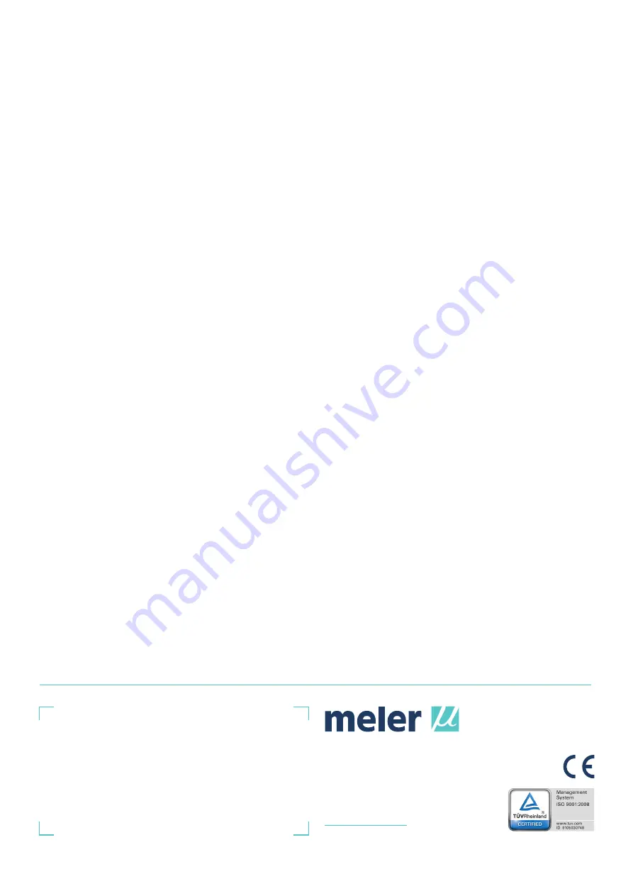 Meler Micron PUR LC Instruction Manual Download Page 106