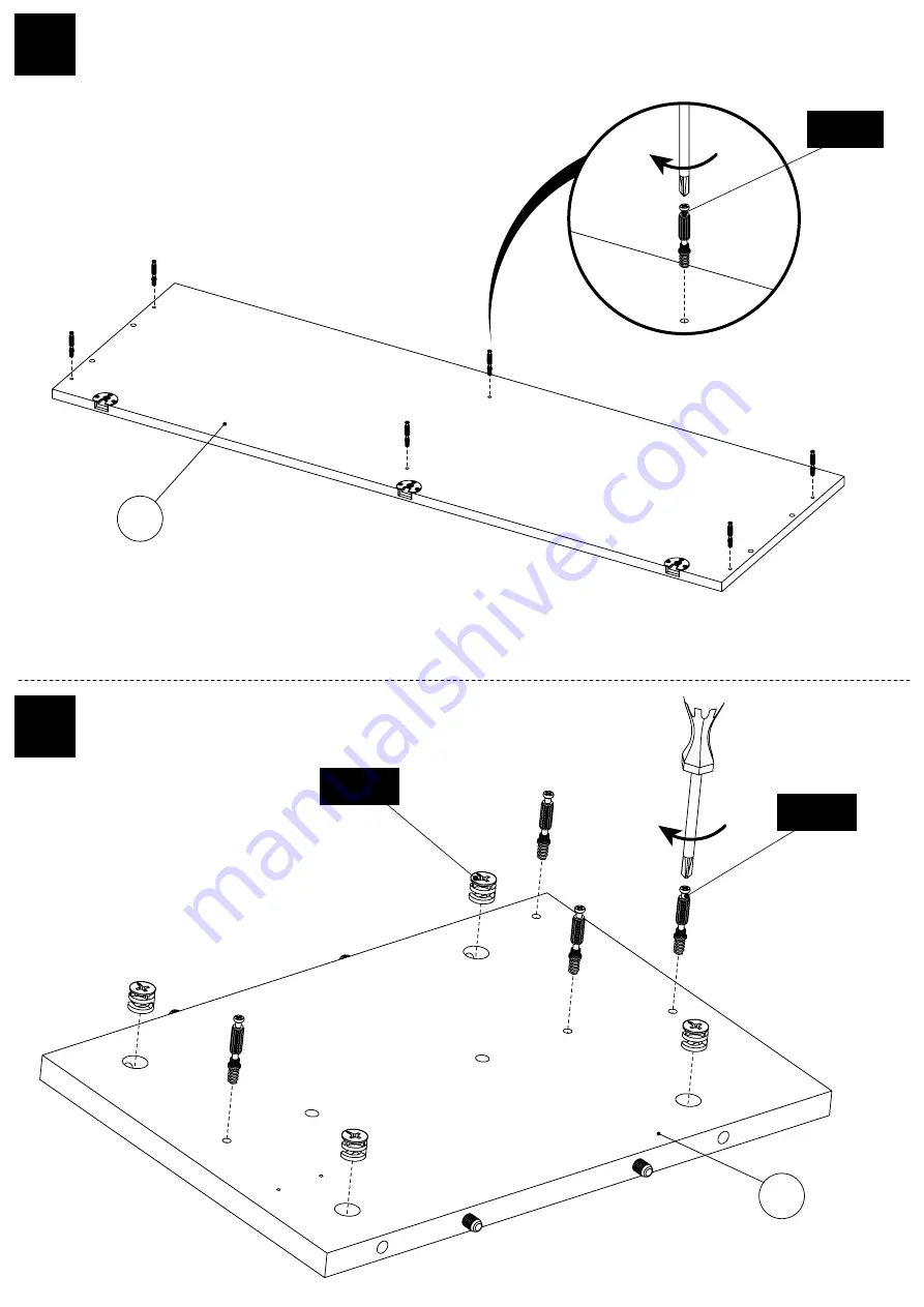 MELICONI MY TV STAND 120 Assembly Instruction Manual Download Page 5