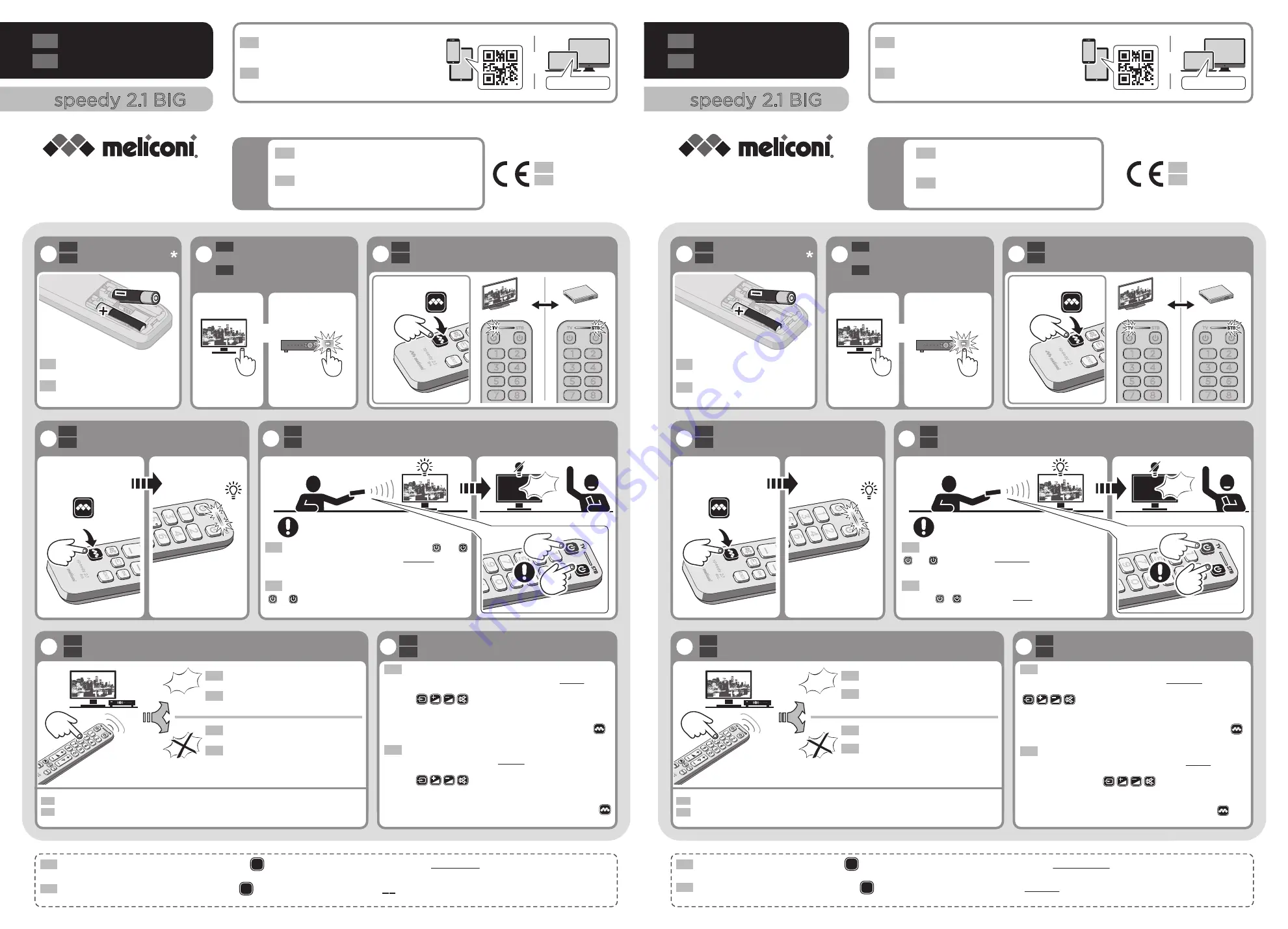 MELICONI Speedy 2.1 BIG Quick Manual Download Page 2