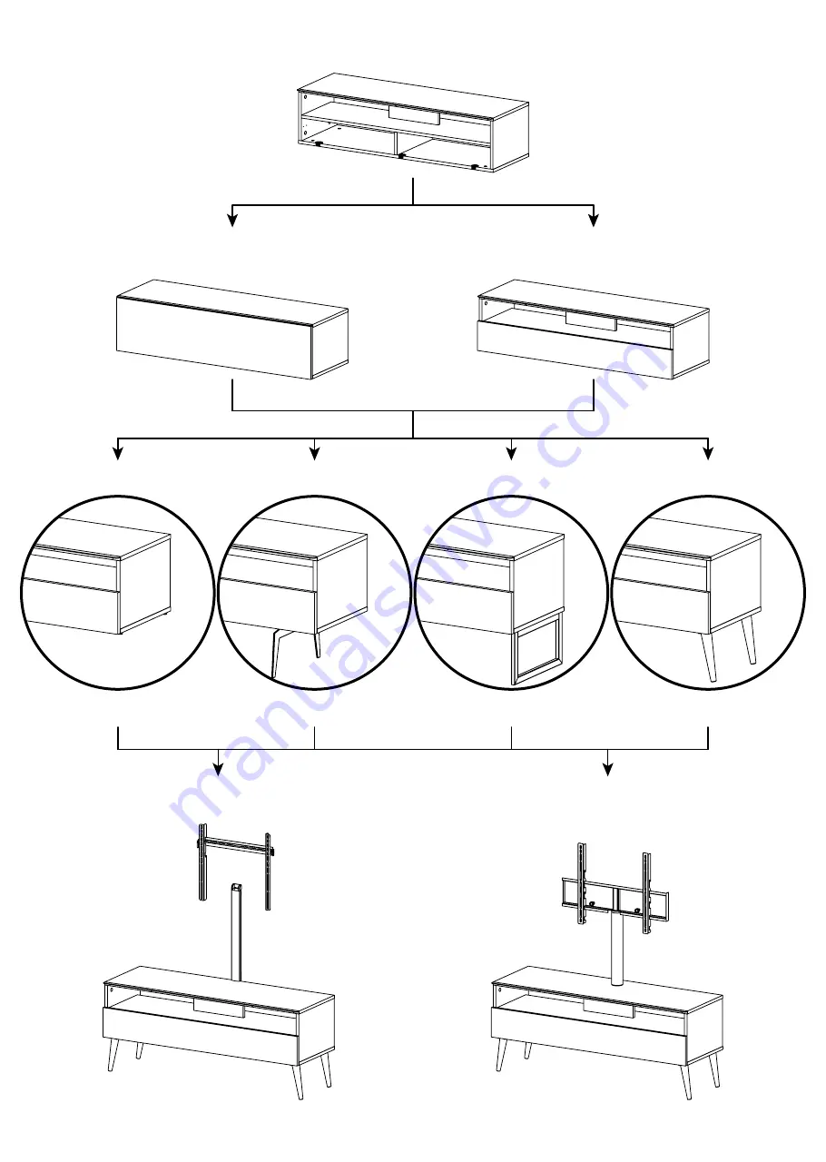 MELICONI Topline Altanta 120 Assembly Instruction Manual Download Page 3