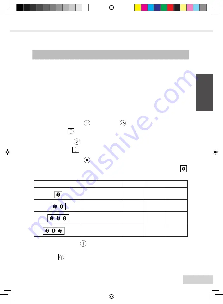 Melitta CAFFEO LATTEA E 955-101 Operating Instructions Manual Download Page 21