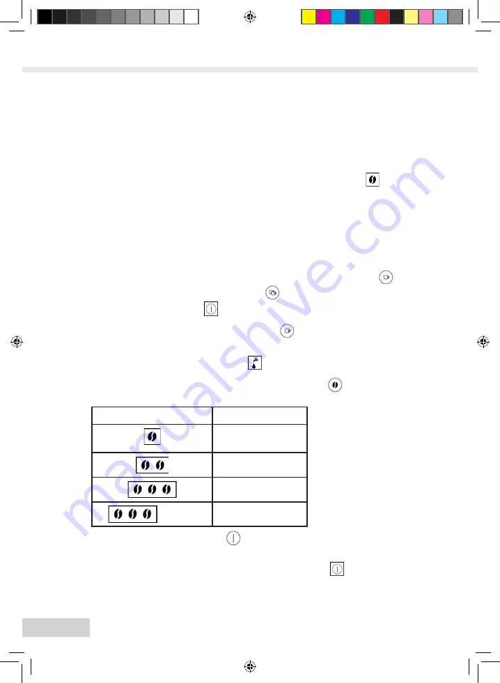 Melitta CAFFEO LATTEA E 955-101 Operating Instructions Manual Download Page 100