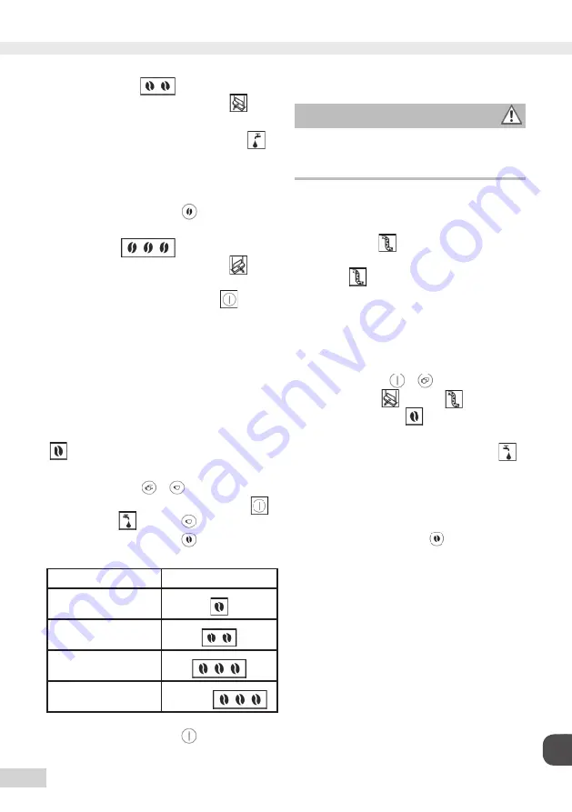 Melitta Caffeo Solo Operating Instructions Manual Download Page 241