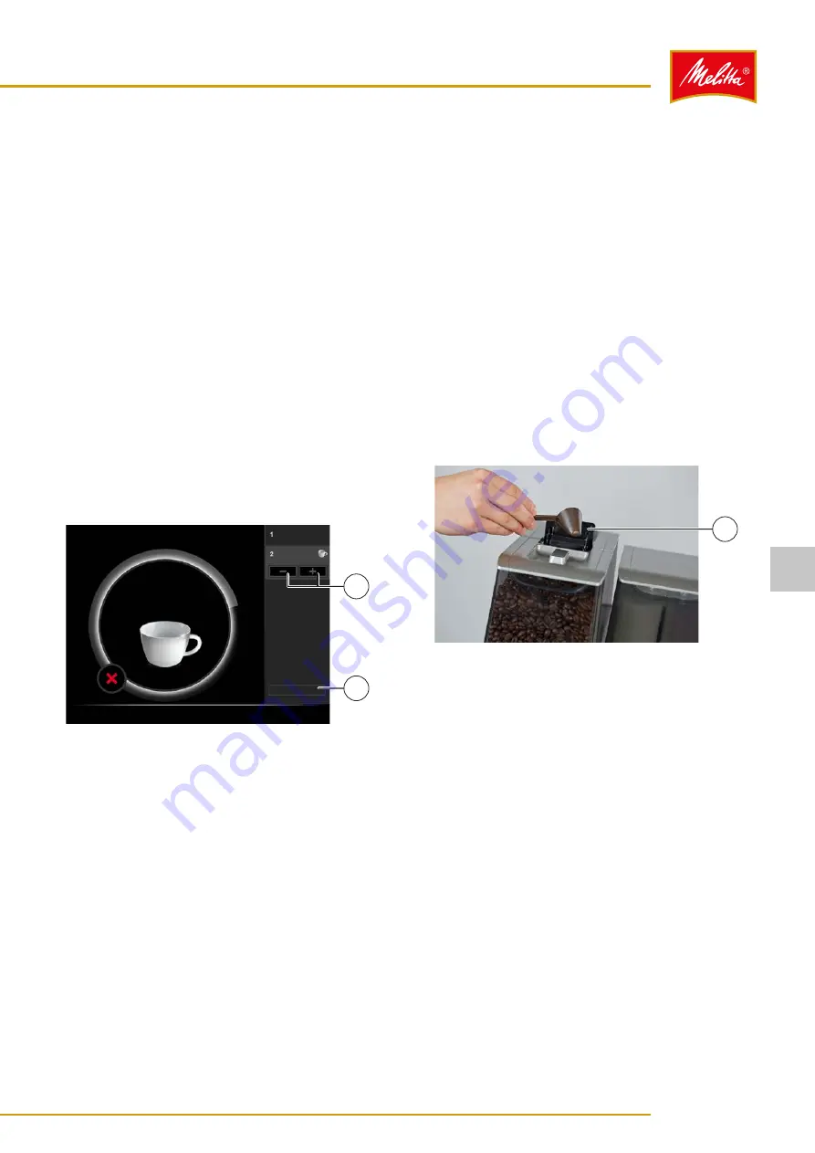 Melitta Cafina XT8 Operating Instructions Manual Download Page 21