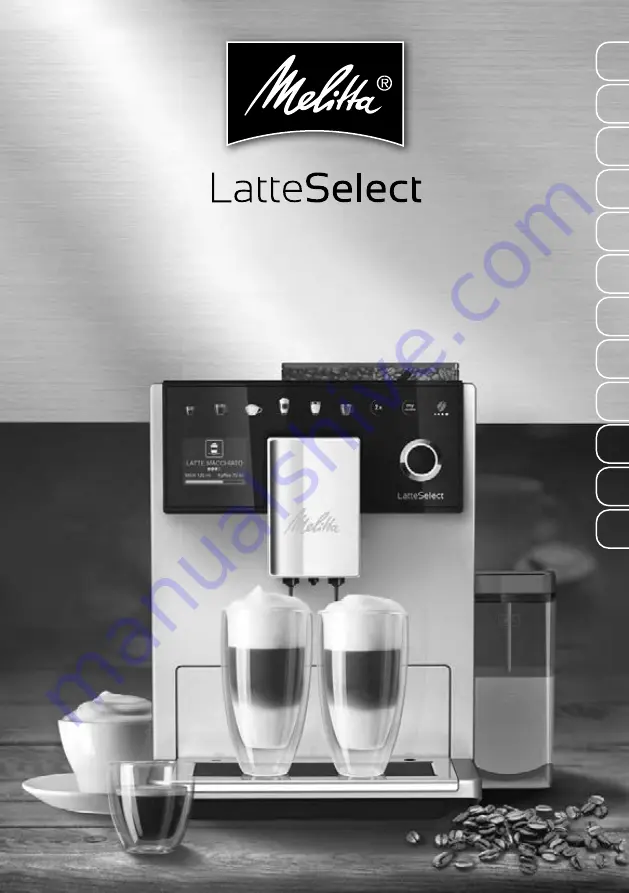 Melitta LatteSelect Operating Instructions Manual Download Page 1