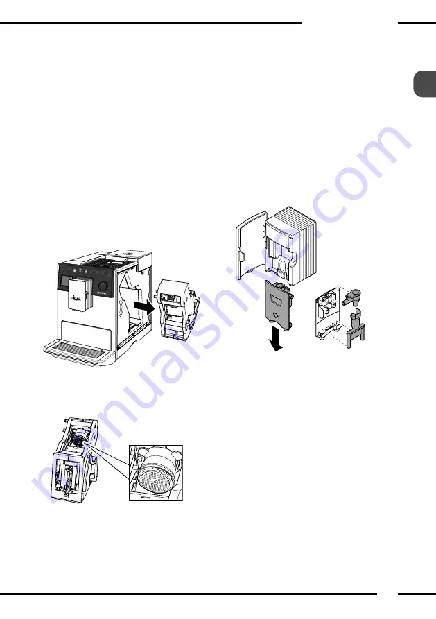 Melitta LatteSelect Operating Instructions Manual Download Page 25