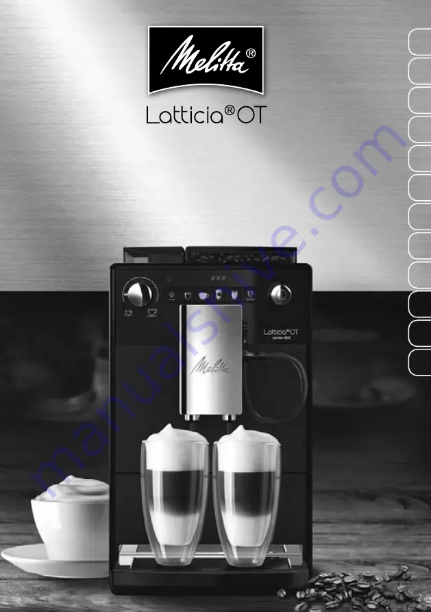 Melitta Latticia OT Operating Instructions Manual Download Page 1