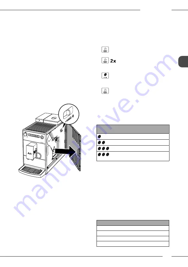 Melitta Latticia OT Operating Instructions Manual Download Page 55