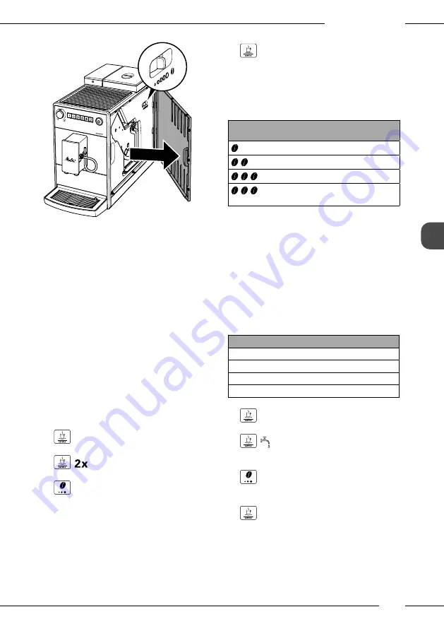 Melitta Latticia OT Operating Instructions Manual Download Page 103