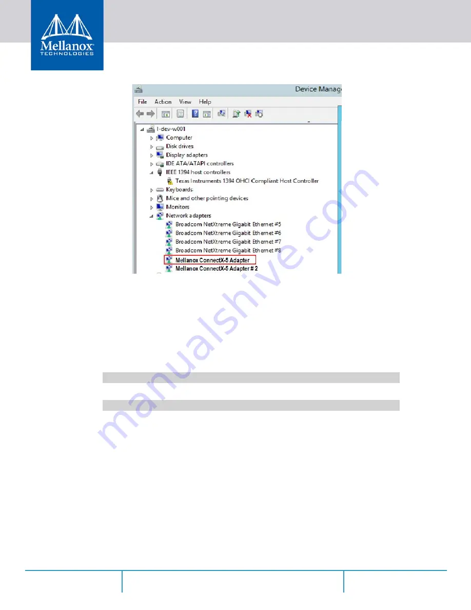 Mellanox Technologies ConnectX-5 Ex User Manual Download Page 48