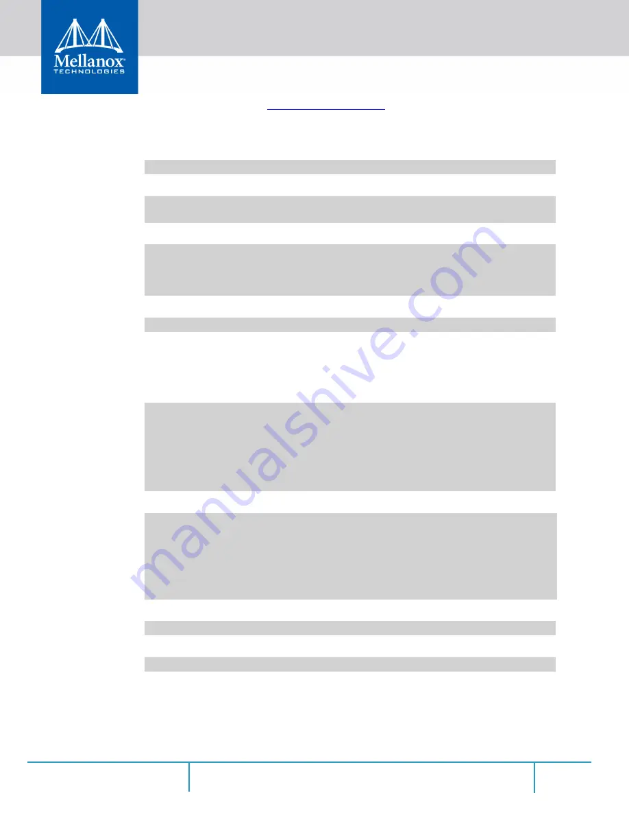 Mellanox Technologies MCX4411A-ACAN User Manual Download Page 36