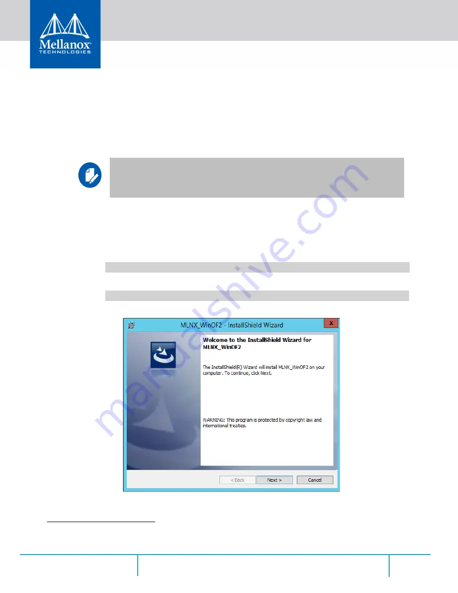 Mellanox Technologies MCX4411A-ACAN User Manual Download Page 42