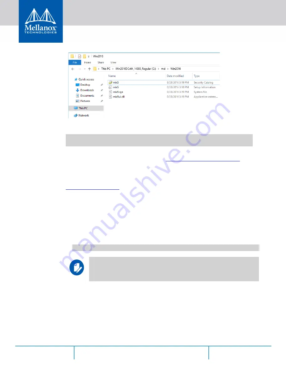 Mellanox Technologies Mellanox ConnectX MCX556M-ECAT-S25 User Manual Download Page 58