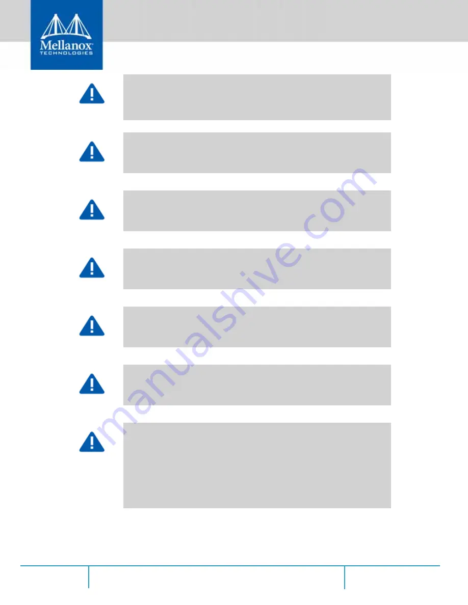 Mellanox Technologies MUA9402E-2SF-100 Скачать руководство пользователя страница 47