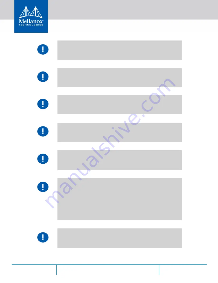 Mellanox Technologies SX1012 User Manual Download Page 96