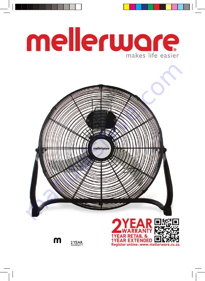 Mellerware 35951B Manual Download Page 1