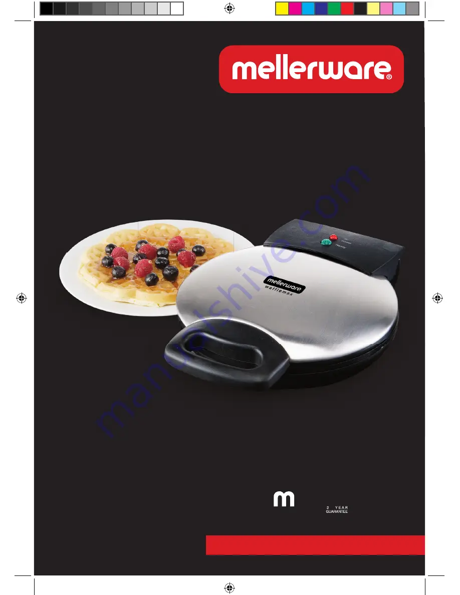 Mellerware Wafflemax Скачать руководство пользователя страница 1