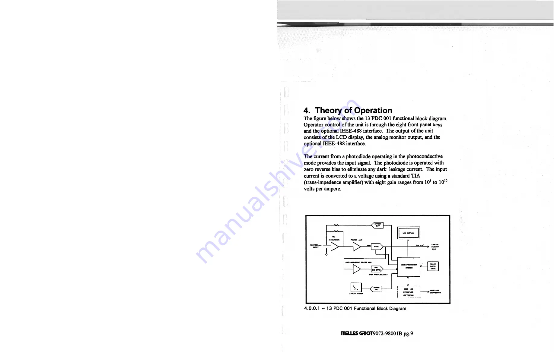 Melles Griot 13 PDC 001/IEEE Скачать руководство пользователя страница 18