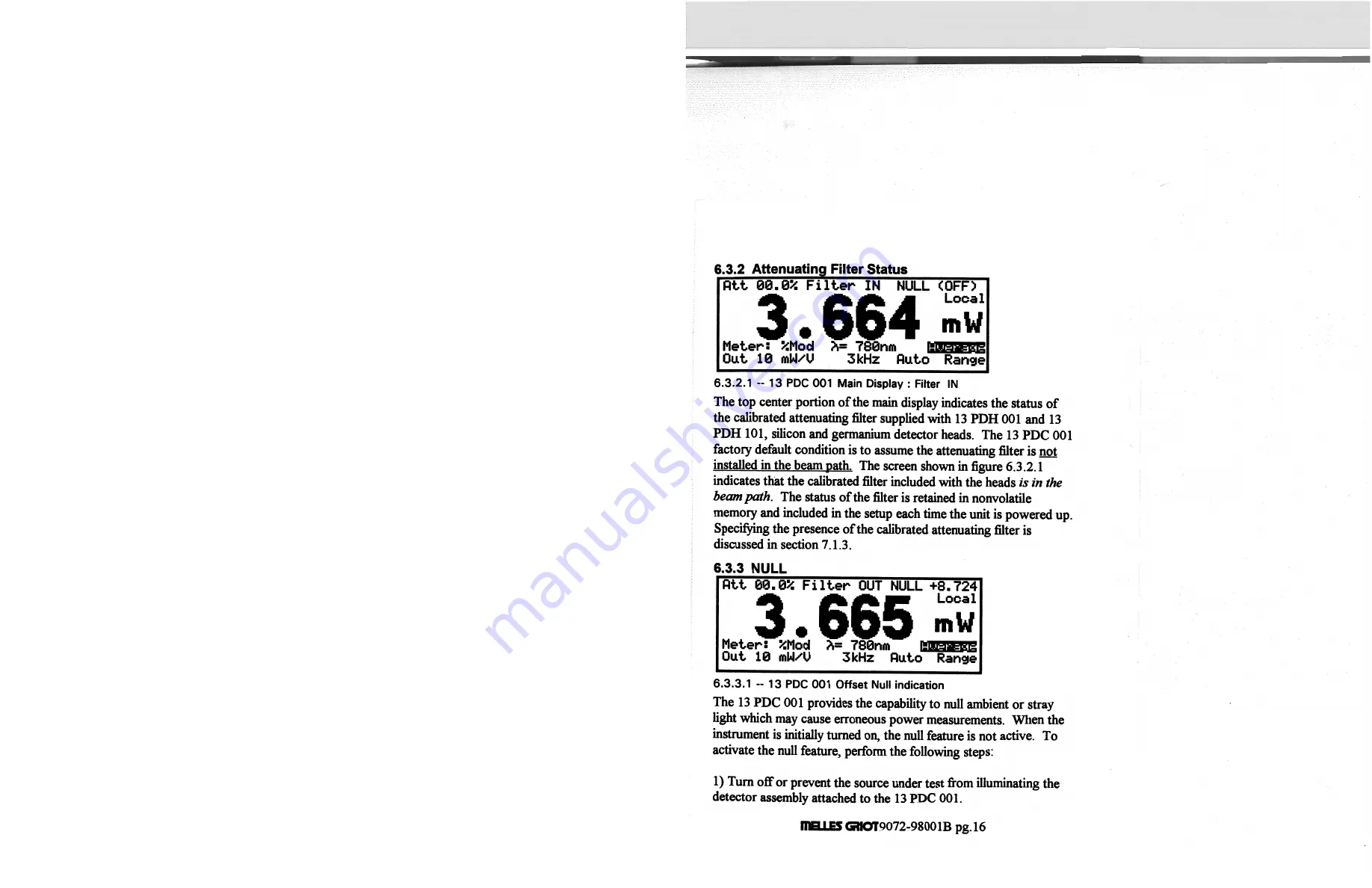 Melles Griot 13 PDC 001/IEEE Скачать руководство пользователя страница 25