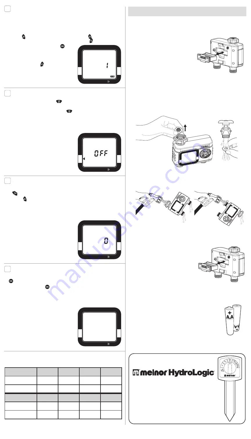 Melnor HydroLogic 65076-AMZ User Instructions Download Page 2