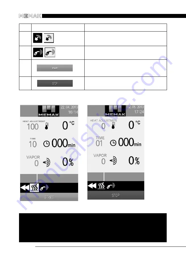 Memak STELLA COMBINE Installation And User Manual Download Page 34