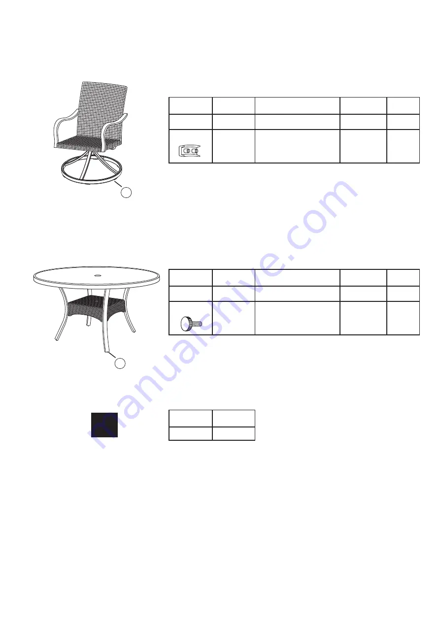 Members Mark Newcastle BFK01301-5SC Assembly Instructions & User Manual Download Page 5