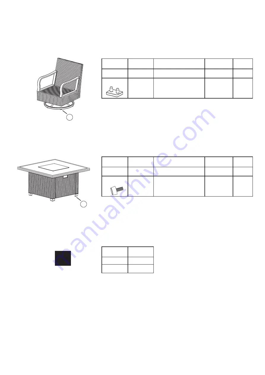 Members Mark Newcastle BGK03901-5SC Assembly Instructions & User Manual Download Page 5