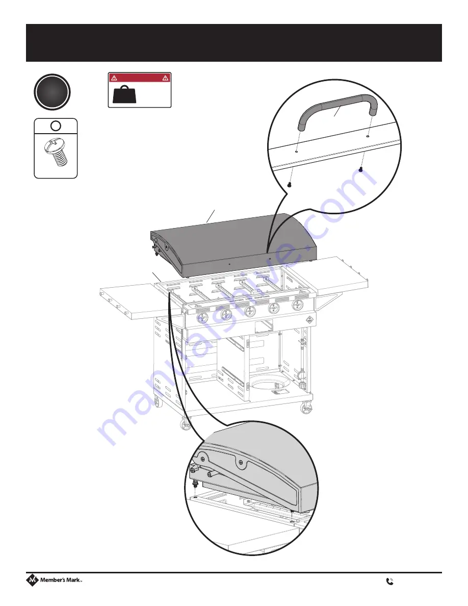 Member's Mark 980305015 Assembly Instructions & User Manual Download Page 32