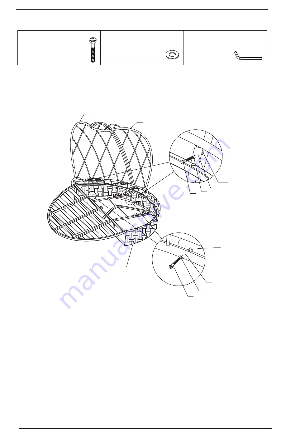 Member's Mark GL-11004-ARP Assembly Manual Download Page 8