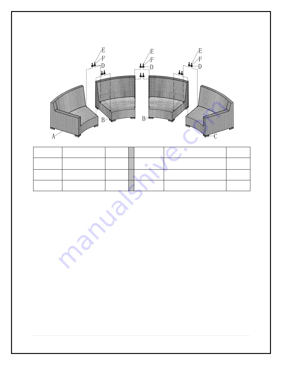 Member's Mark Halstead GC-11428A-5PC Скачать руководство пользователя страница 4