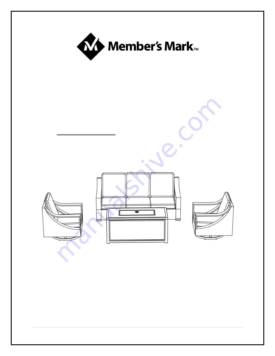 Member's Mark Harper FRM10388SST-A Скачать руководство пользователя страница 1