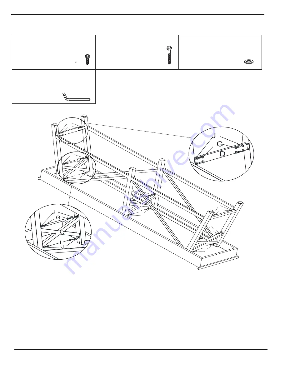 Member's Mark Lakemont Shuffleboard GC-31025-7pc Скачать руководство пользователя страница 6