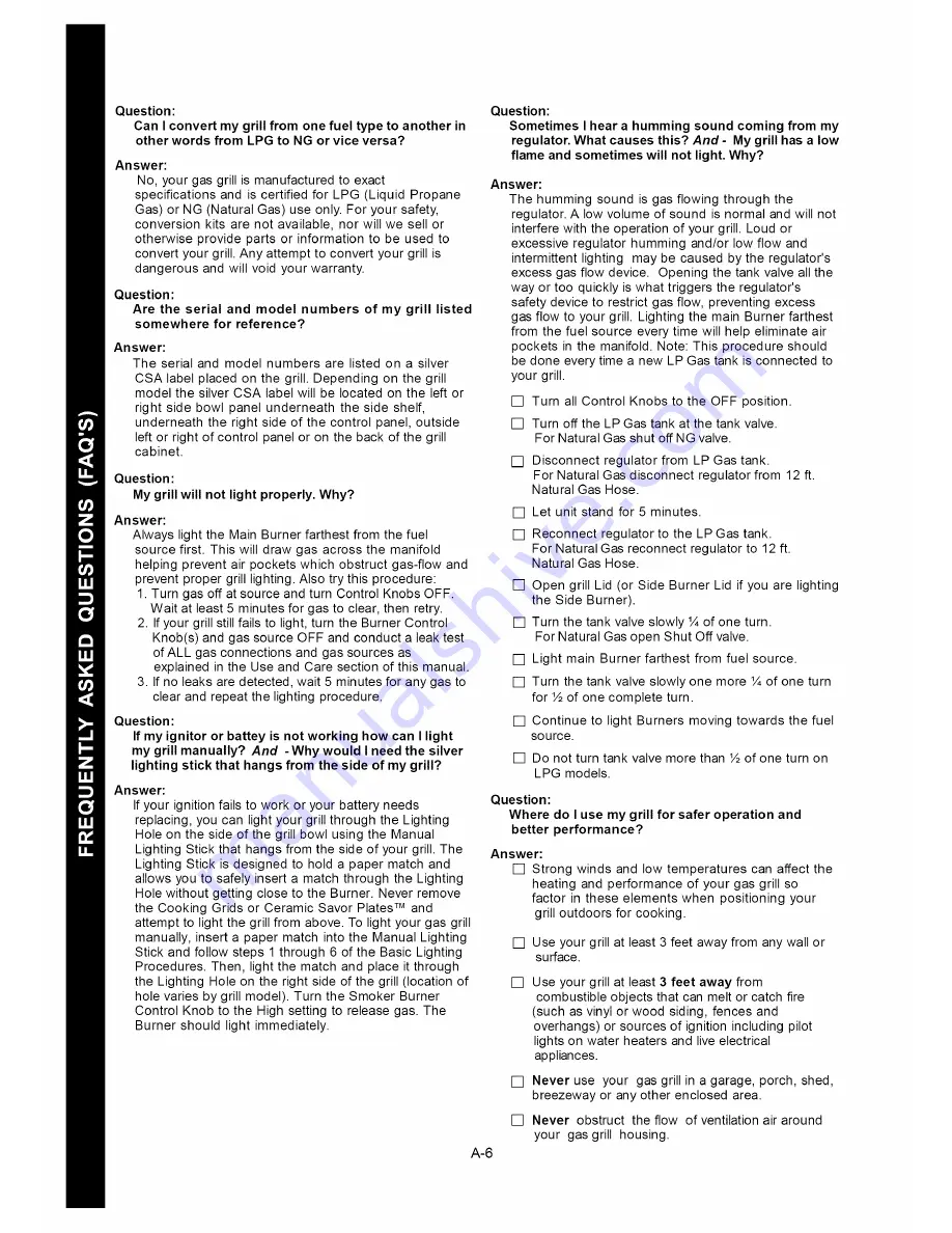 Member's Mark M5205ALP Operator'S Manual Download Page 27