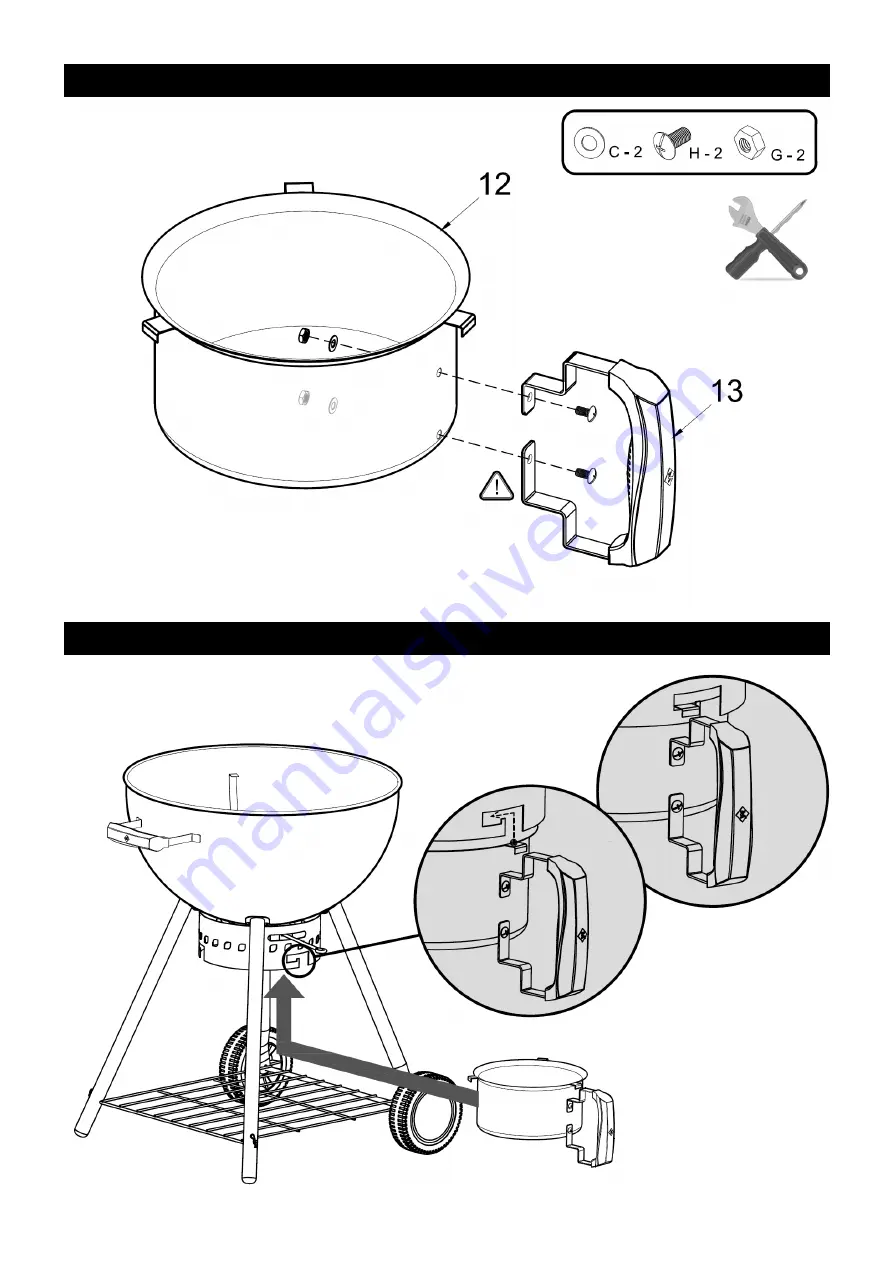 Member's Mark OG2280001-MM Owners Manual Assembly & Operating Instructions Download Page 16